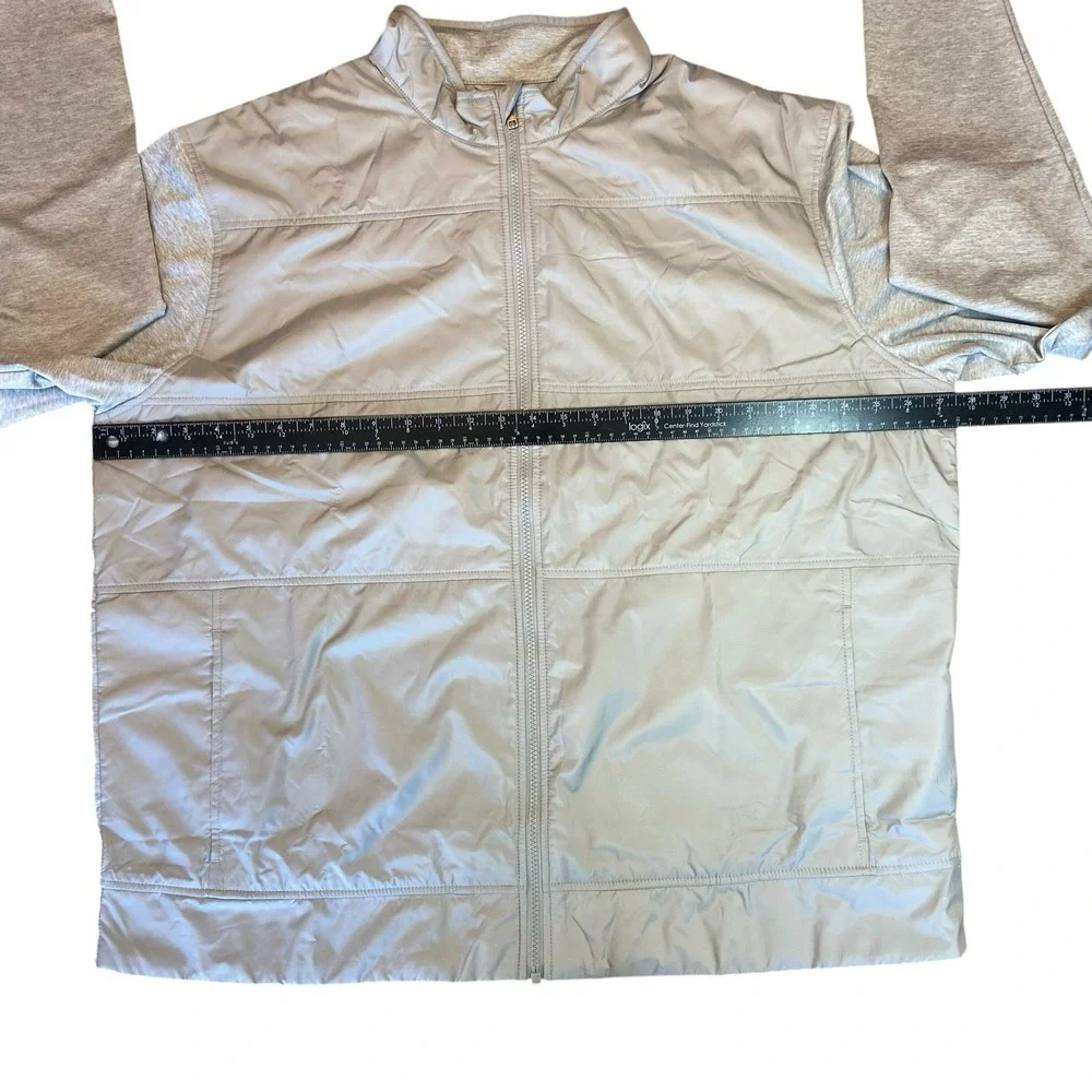 Cutter & Buck (NBC Sports), Men XXL Gray DryTec Zip‎ Up Jacket Golf New
